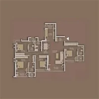 Tathawade Yana 4 BHK Floor Plan Image