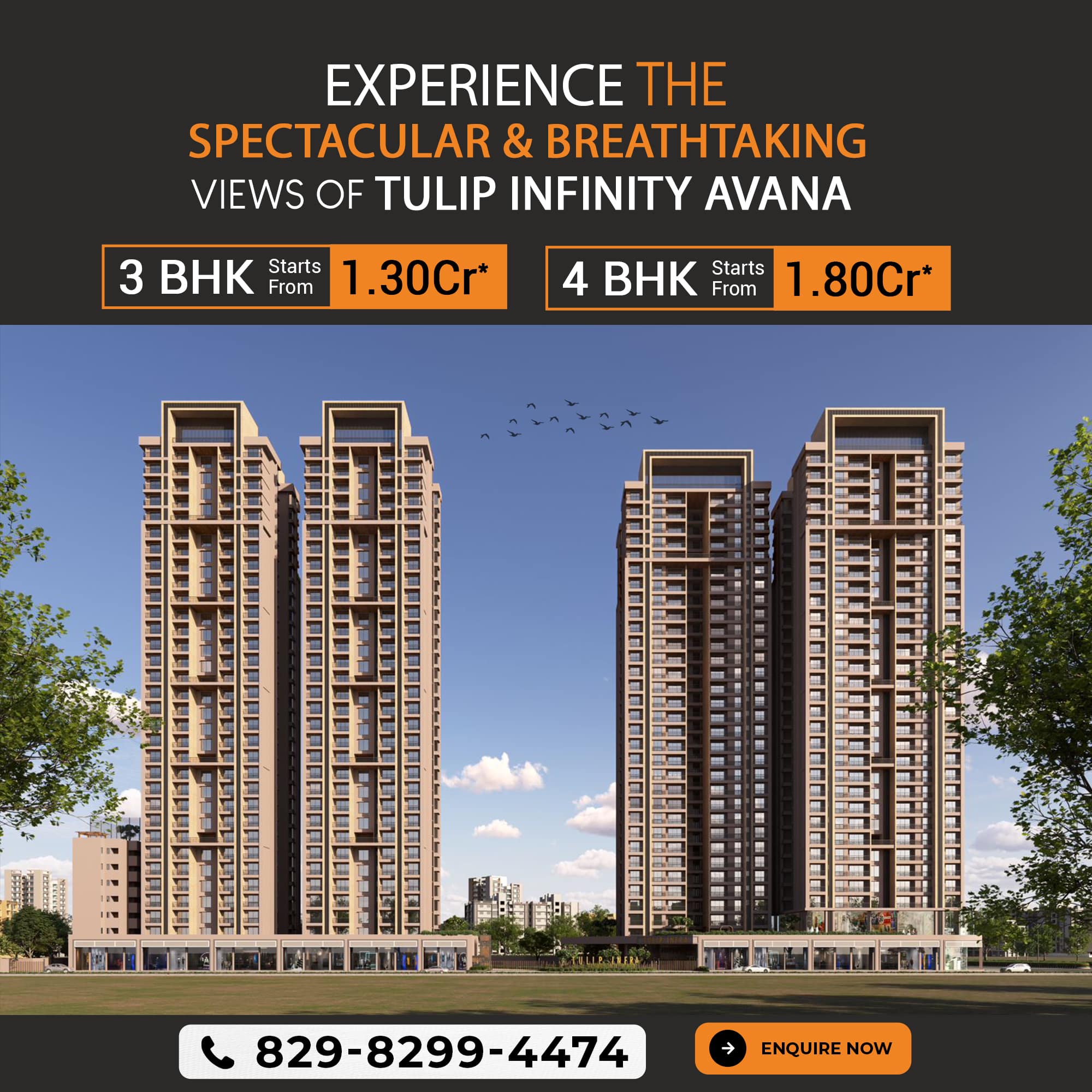 Tulip Infinity AVANA slider